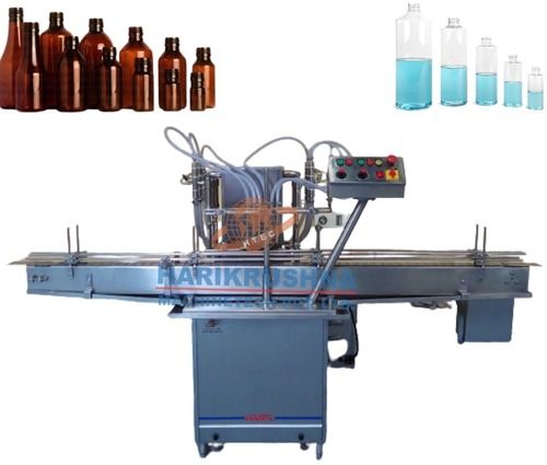 Silver Automatic Liquid Filling Machine