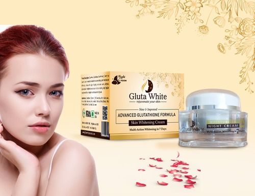 Gluta White Advanced Glutathione Skin Whitening Night Cream