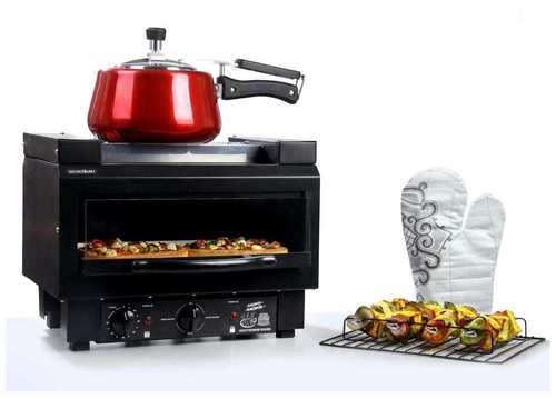 Black Kitchen Square Electric Tandoor