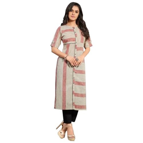 Breathable Plain Full Sleeves Kurti