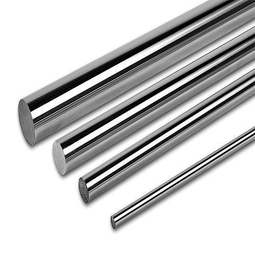 Polished Stainless Steel Rod - 10-180 MM Diameter, 2-3 Feet Length | SS304, SS316 Grades, Round Shape, 50-60 HRC Hardness