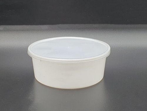 White Disposable 750 Millilitre Plastic Food Packing Containers