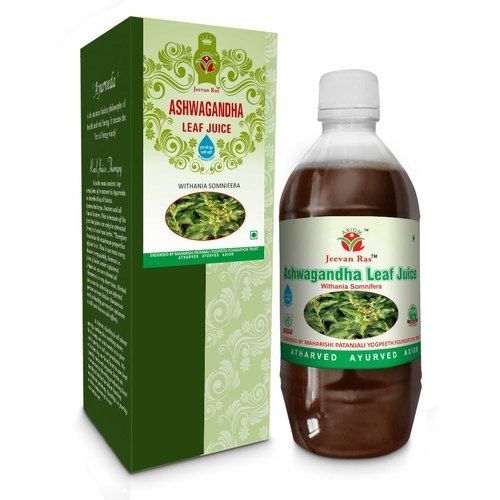 Ashwagandha Leaf Juice In Bottle