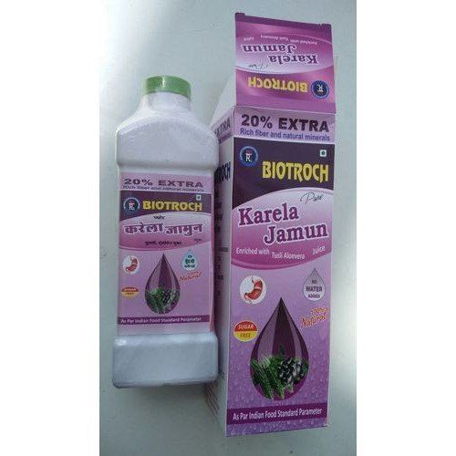 Karela Jamun Juice In Bottle