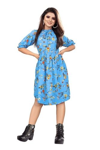 Premium Quality Western Midi Dress at Rs.345/Piece in surat offer by ofira  fashion