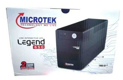 Microtek Ups Legend 650 Output Voltage: 230 Volt (V)