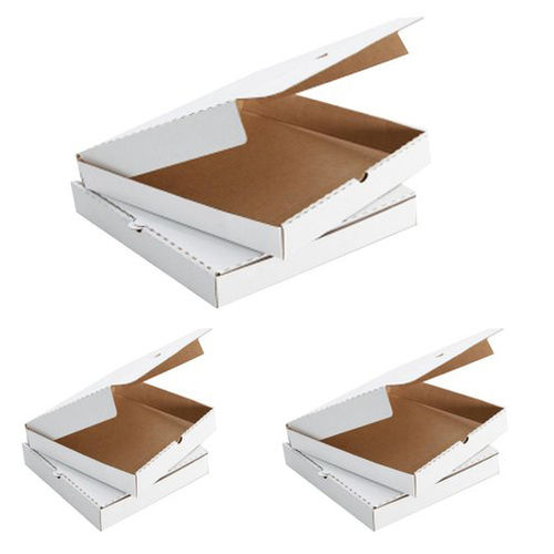 Pizza Packaging Plain White Box