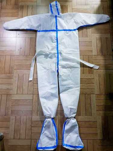 White Unisex PPE Kit