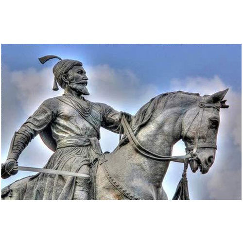 Metal Chhatrapati Shivaji Maharaj Statue