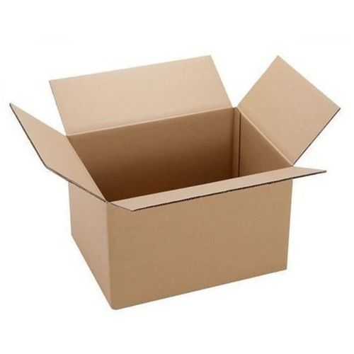 Rectangle Domestic Shipment Brown Corrugated Paper Packing Box