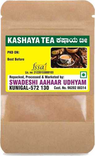 Kashaya Khada Tea Packs - Black Grains Dried Green Health Tea | High Grade Optimum Maturity Plain Variety