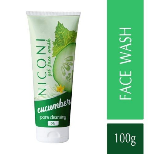 Niconi Pore Cleansing Cucumber Gel Face Wash Color Code: Green