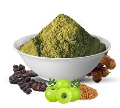 Green Herbal Mehndi Powder - Natural Application for Parlour Use | Easy Coloring, No Added Artificial Color