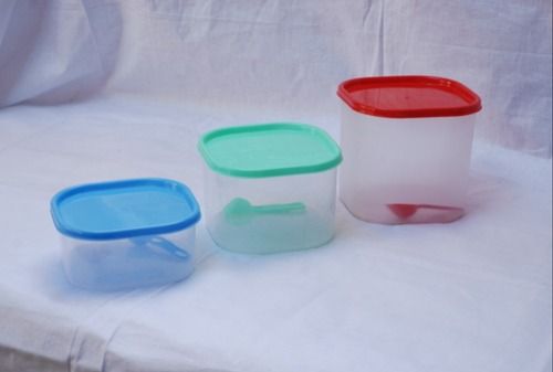 Multi Color Plastic Candy Box With Squar Shape