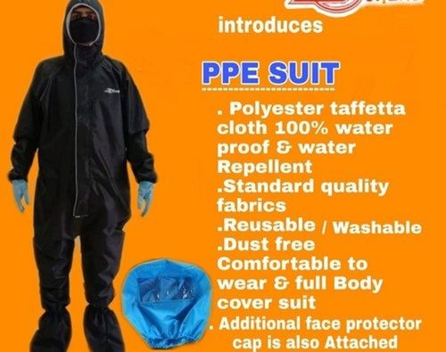 Polyester Tafetta Full Body PPE Kit