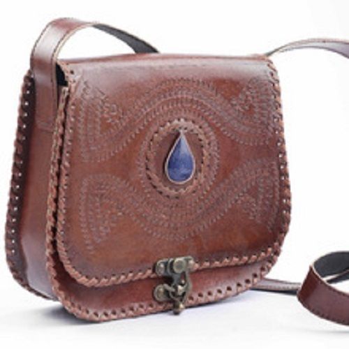 Stone Embossed Women Shoulder Bag