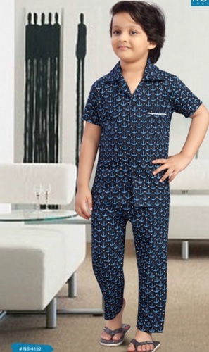 Trendy Boys Night Suit Age 4 To 16 Age Group: 4-16 Years