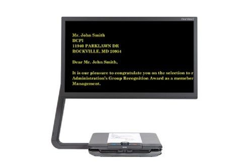 Black And Grey Clearview C 24 Hd Speech Ocr Video Magnifier