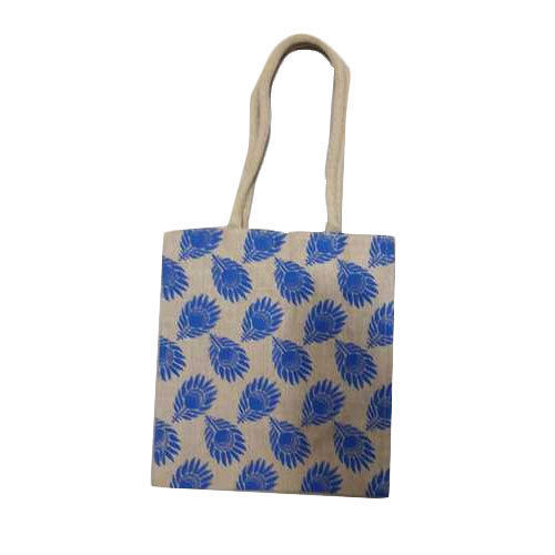 Handled Jute Tote Bag