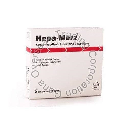 लिक्विड हेपामर्ज़ एल-ऑर्निथिन और एल-एस्पार्टेट इंजेक्शन
