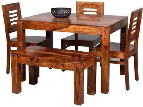 Wooden Dining Table Chair Set