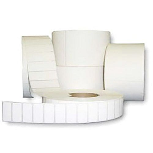 Blank Chrome Paper Barcode Label Roll Application: Commercial