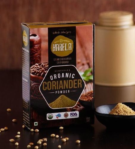 Green Healthy And Natural Organic Coriander Powder