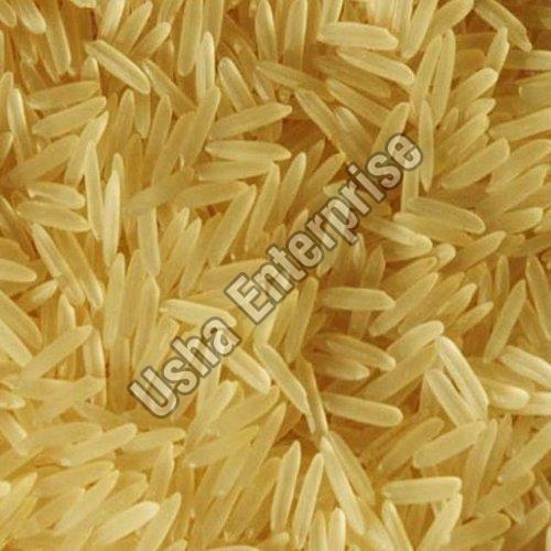 Healthy And Natural Organic Golden Sella Basmati Rice Rice Size: Medium Grain