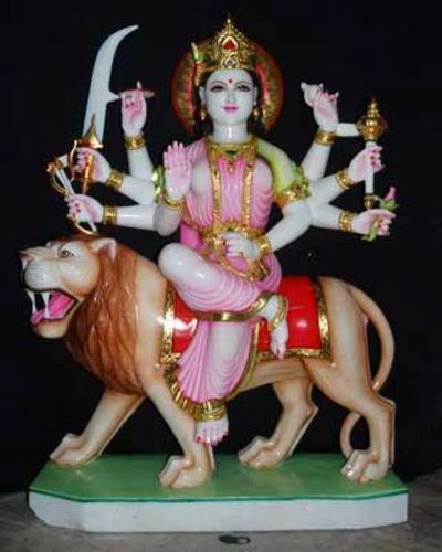  मार्बल दुर्गा माँ की प्रतिमा
