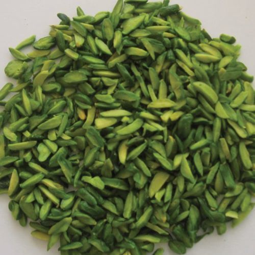 Green Pistachio Slivers (Pistachio Nuts Chopped) Raw Unsalted Kernels