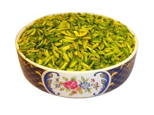 Green Pistachio Slivers (Pistachio Nuts Chopped) Raw Unsalted Kernels