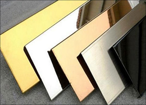 Golden 202/304 Stainless Steel Gold Sheets