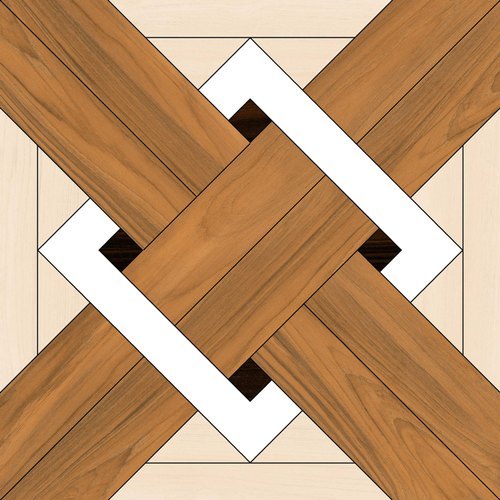 Porcelain Floor Tiles - 600x600mm, Multi Color | High Gloss Finish, Scratch Resistant, Non-Slip, Durable