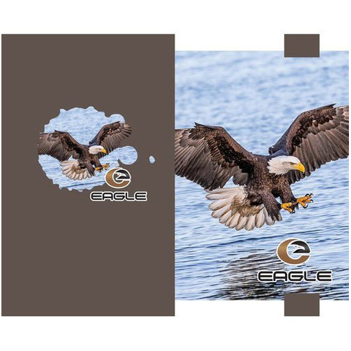 Light Weight Eagle Printed Notebook Cover