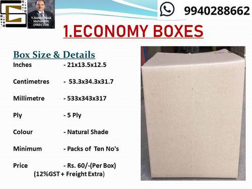 Economy House Shifting Boxes
