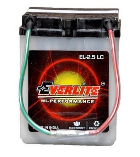 Everlite Two Wheeler Battery Nominal Voltage: 15 Volt (V)
