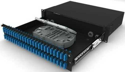 Black Fiber Optical Management System