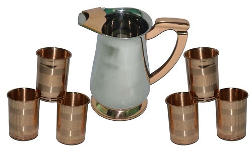 Various Colors Are Available Genuine Stainless Steel Jug