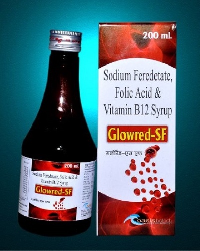 Glowred - SF Liquid Syrup | Allopathic Medicine for Hospital and Clinic Use Dosage as per Doctor's Prescription Store in a Cool and Dry Place