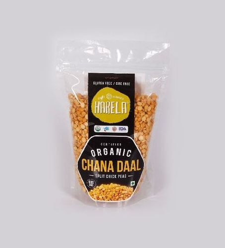Healthy And Natural Organic Yellow Chana Dal Grain Size: 5Mm-7Mm