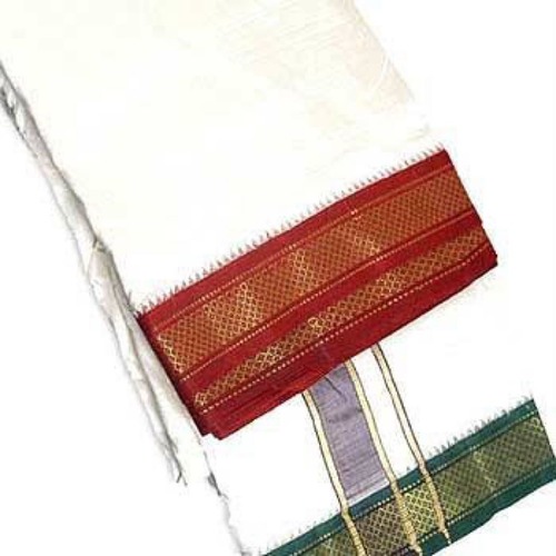Mens Plain Pooja Dhoti