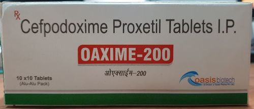 Oaxime Tablets 200 Mg General Medicines