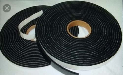Pressure Sensitive Gasket Foam Tape Roll - Foam Material, Thin and Lightweight | Double-Sided, Pressure Sensitive Adhesive, Black & White Color, Noise Reduction