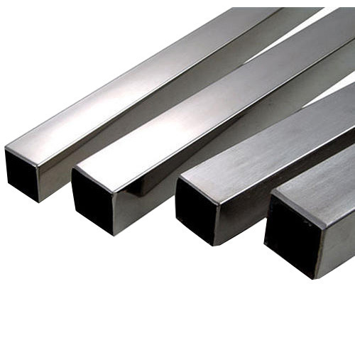Silver Stainless Steel Square Pipe 316 Ti