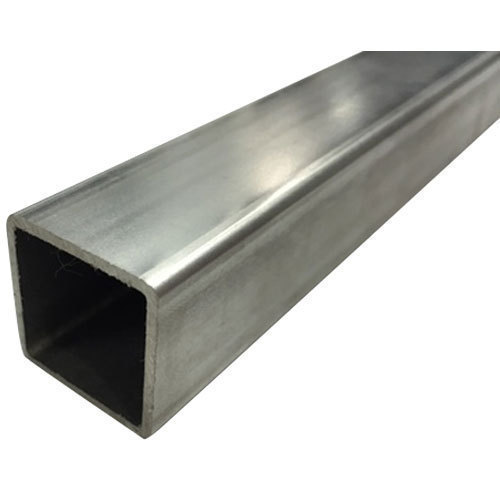 Silver Stainless Steel Square Pipe 316L