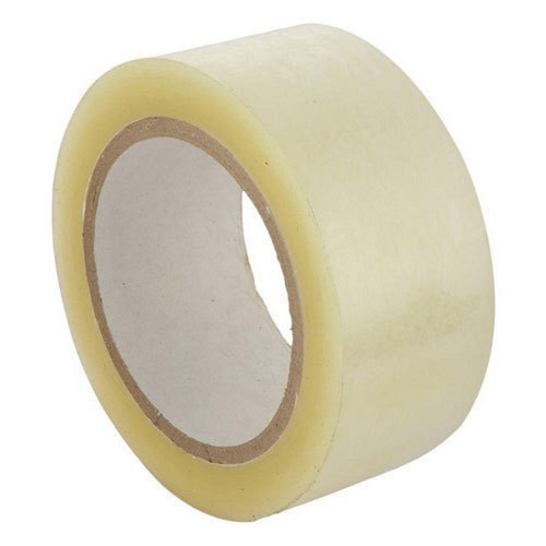 Transparent BOPP Adhesive Packaging Tape - 10m Length, 3 Inch Width | Plain Waterproof, Single-Sided Transparent Adhesiveness