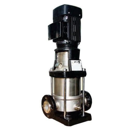 Vertical Multistage Single Phase Inline Pump - Iron, Flow Rate: 0.4-28 M3/h, Head Size: 5-248 M | Anti-clock Direction, High Pressure Up To 25 Bar, Liquid Temp: -20 To +120 Deg C