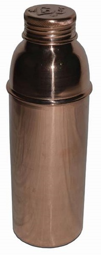 Various Colors Are Available Wear Resistance Copper Water Bottle