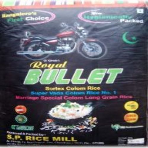 White Healthy And Natural Organic Royal Bullet Lachkari Kolam Rice