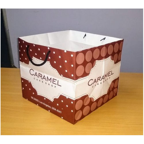 Cake Decor 1/2 kg Cake Paper Carry Bag With Handle (Pack of 5 Pcs) – Arife  Online Store